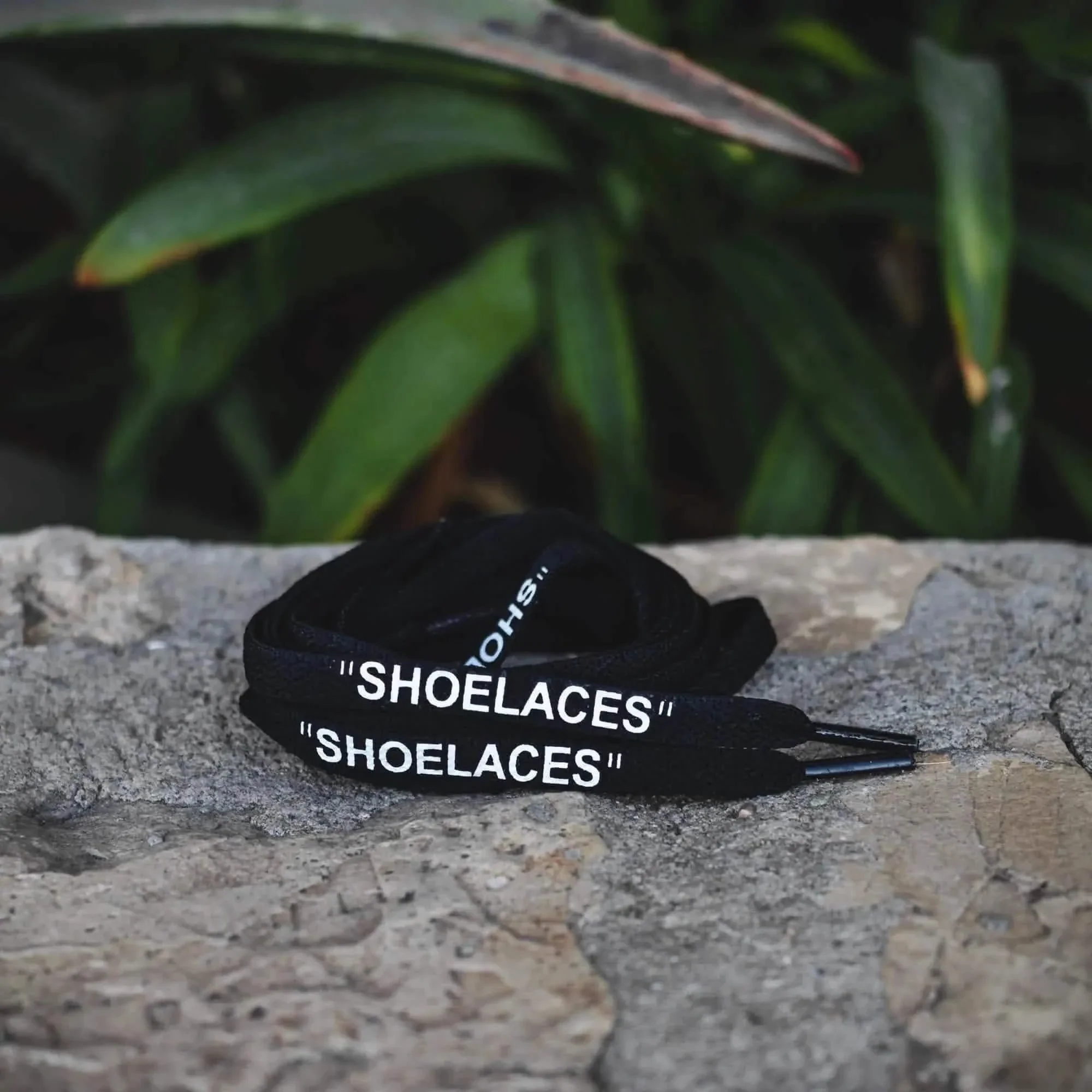 Black Off-White Style "SHOELACES" - Image 3