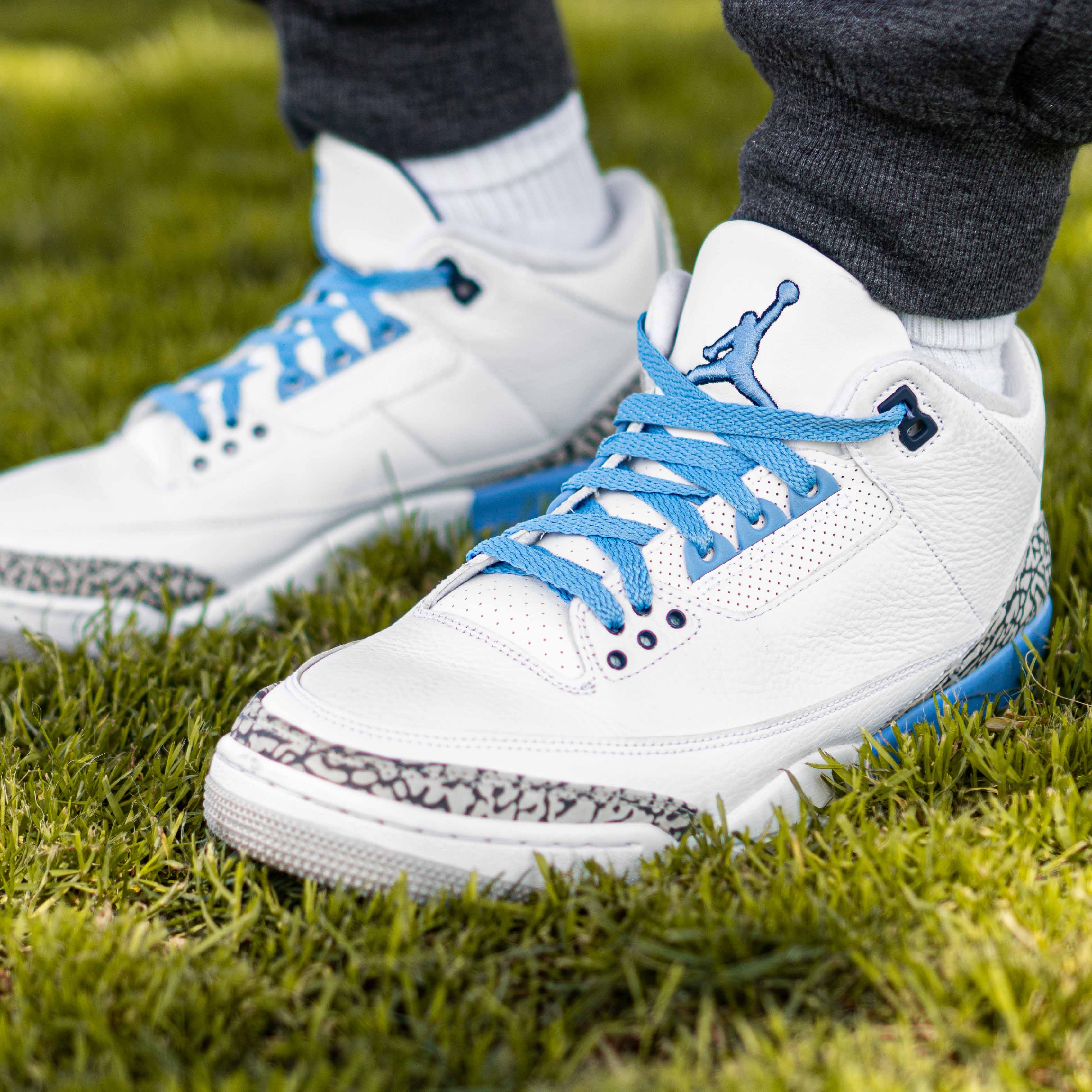 Carolina Blue Flat Shoe Laces - Image 4