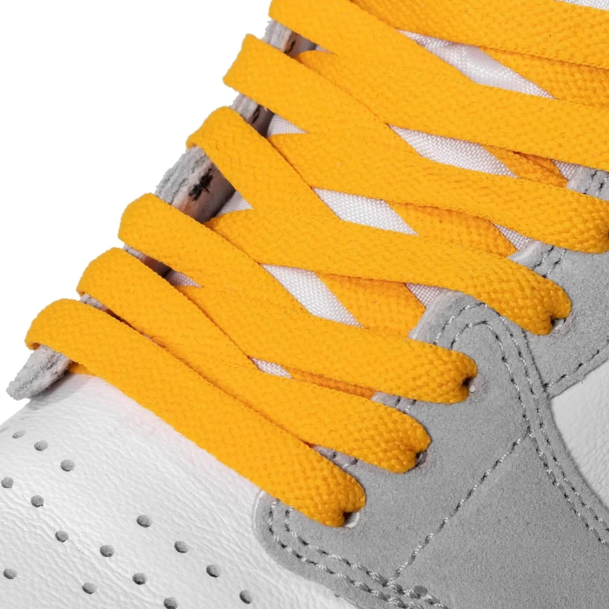 Gold Jordan 1 Replacement Shoelaces - Image 3