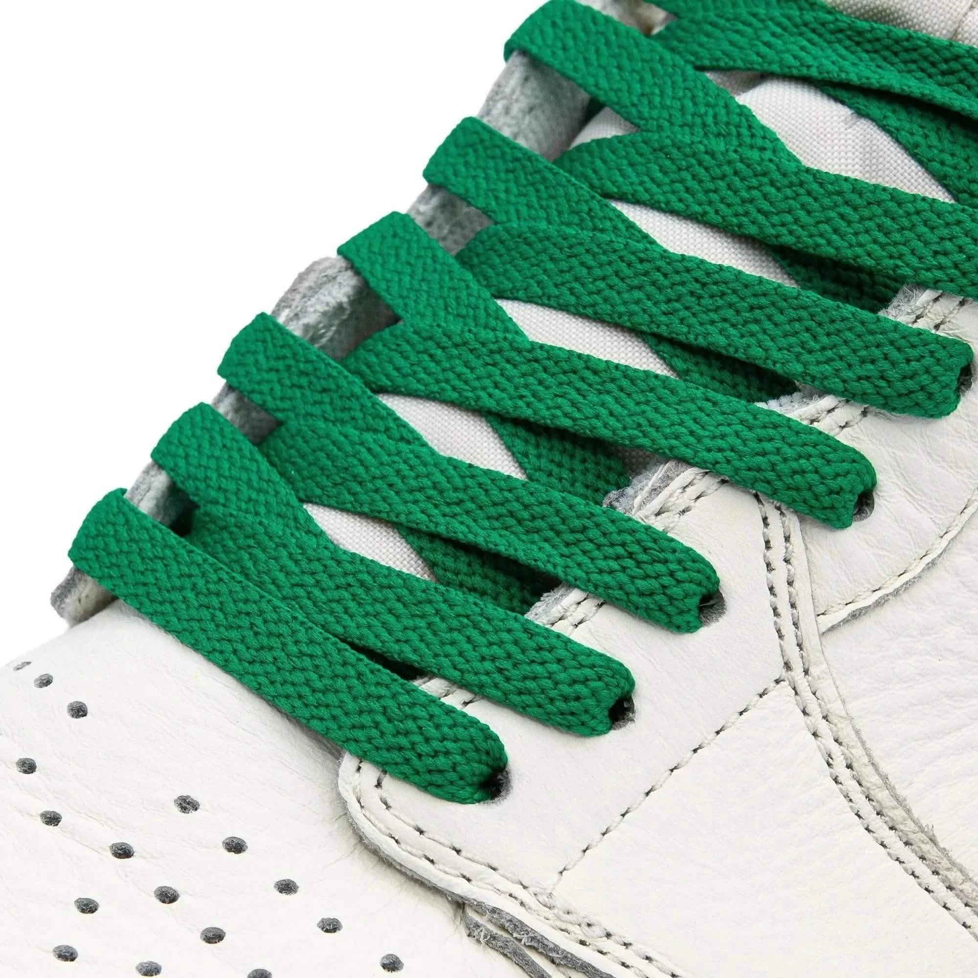 Kelly Green Jordan 1 Replacement Shoelaces - Image 2