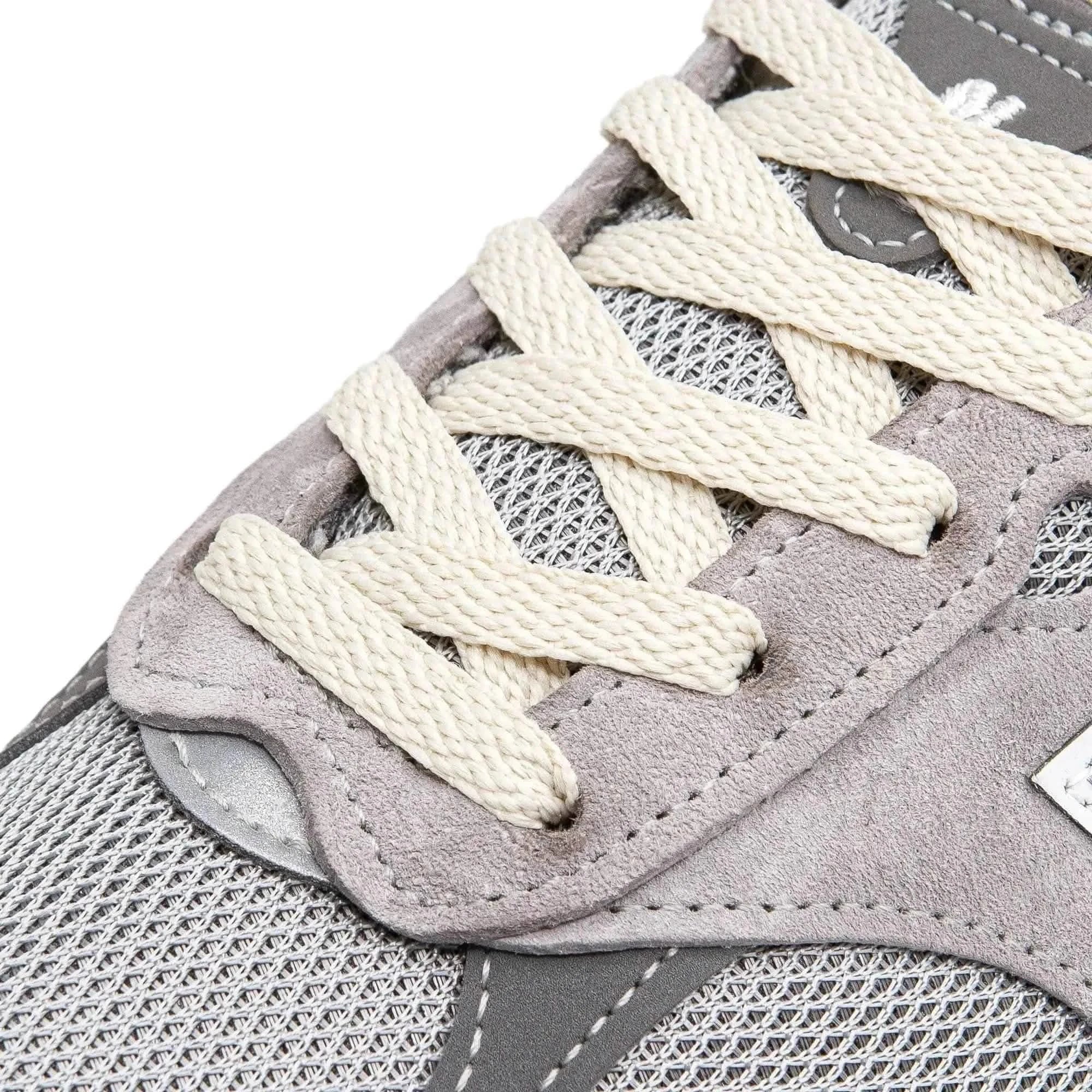 Light Beige Flat Shoe Laces - Image 2