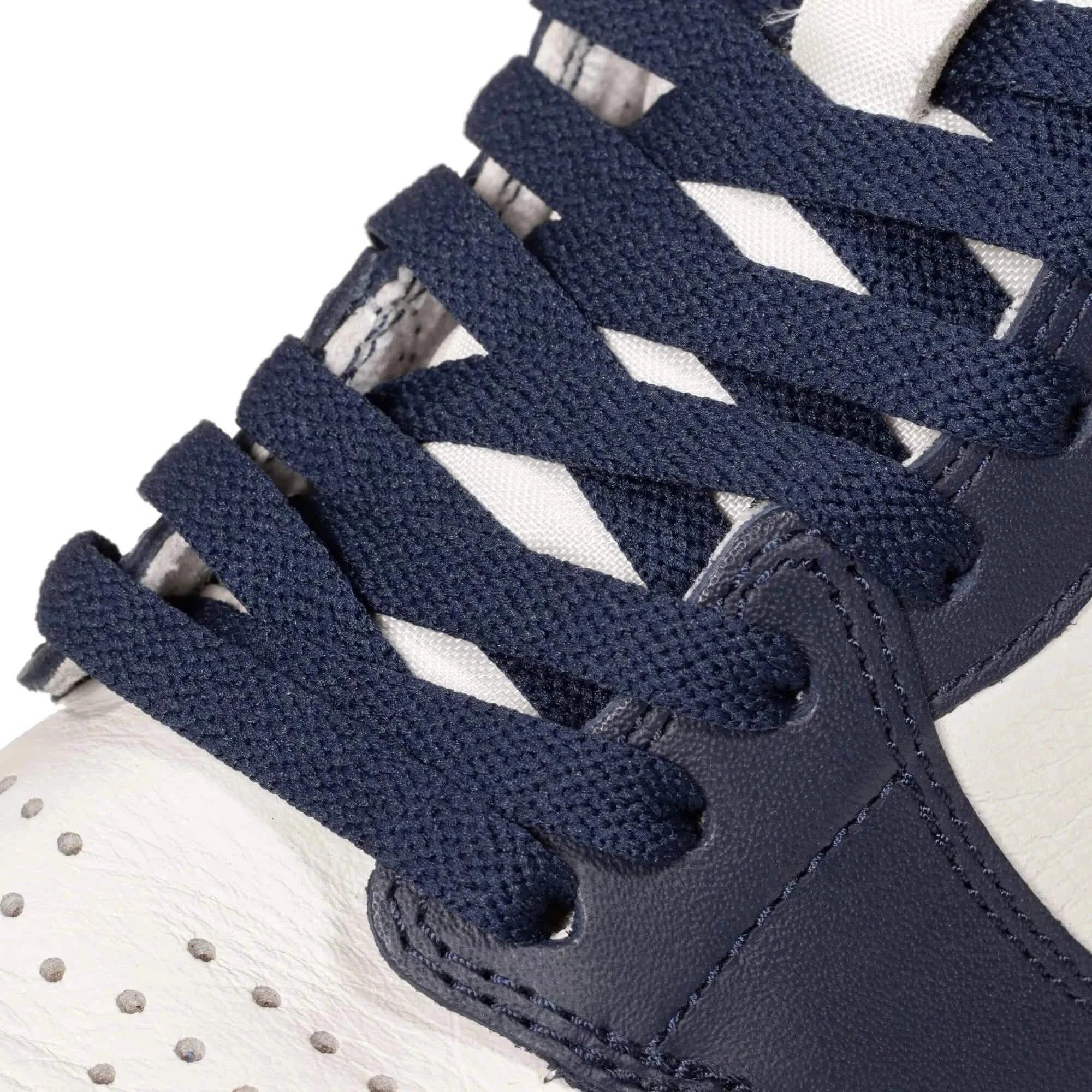 Navy Blue Jordan 1 Replacement Shoelaces - Image 3