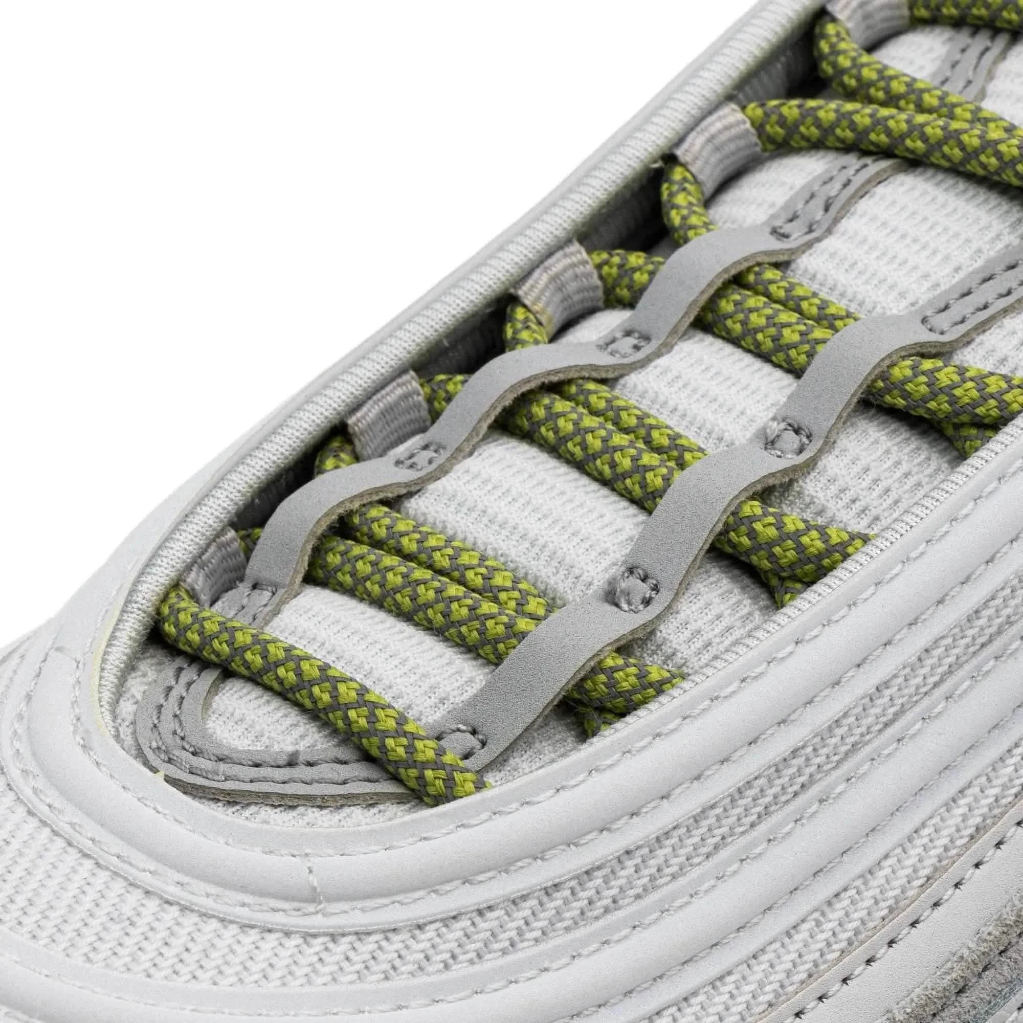 Olive 3M Reflective Rope Laces - Image 2