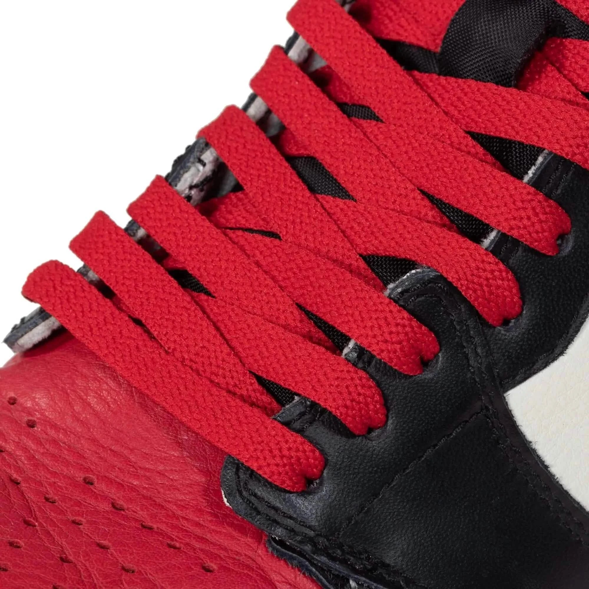 Red Jordan 1 Replacement Shoelaces - Image 3