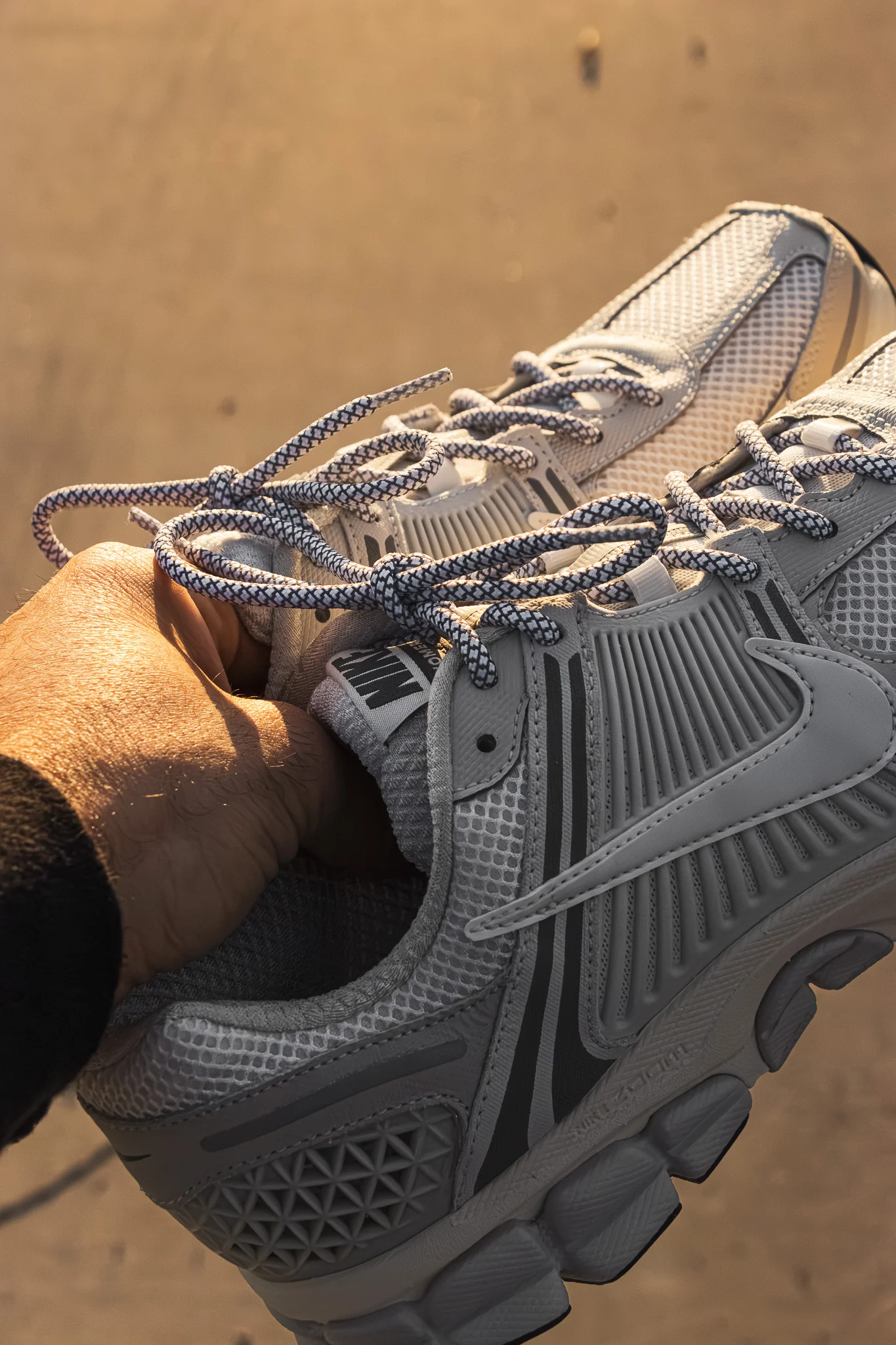 White 3M Reflective Rope Laces - Image 4
